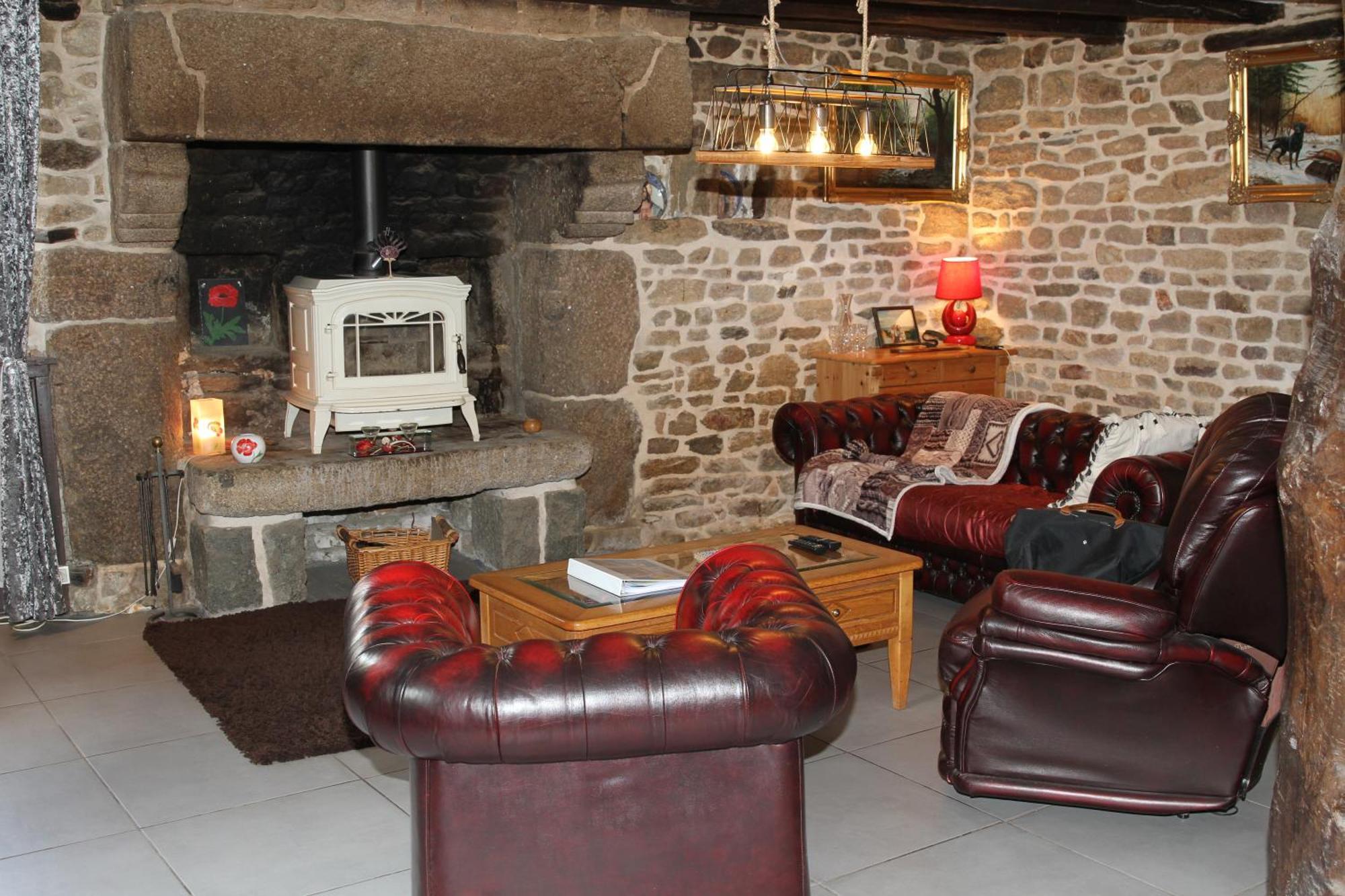 L'Ancienne Boulangerie Panzió Collinée Kültér fotó