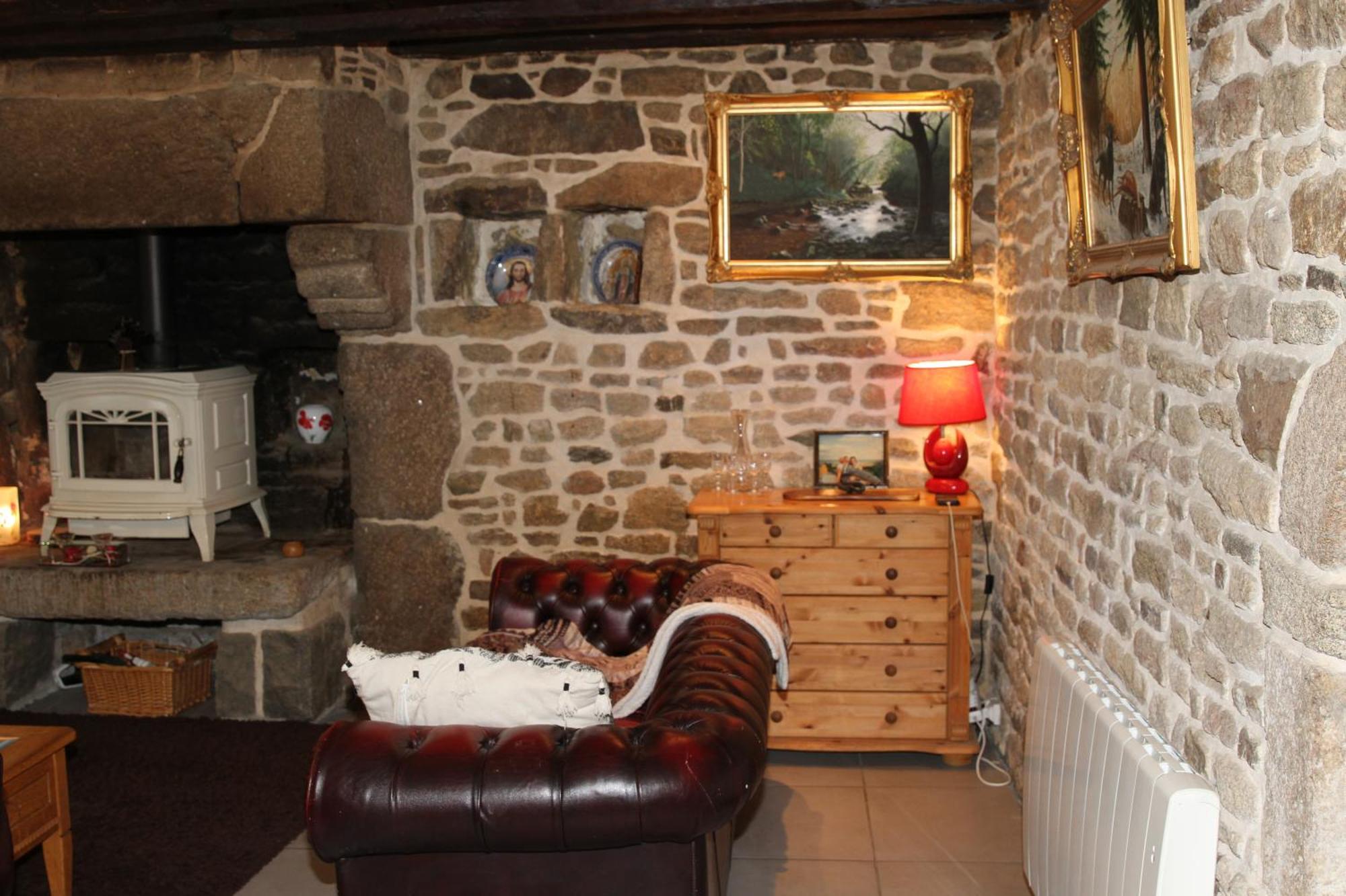 L'Ancienne Boulangerie Panzió Collinée Kültér fotó